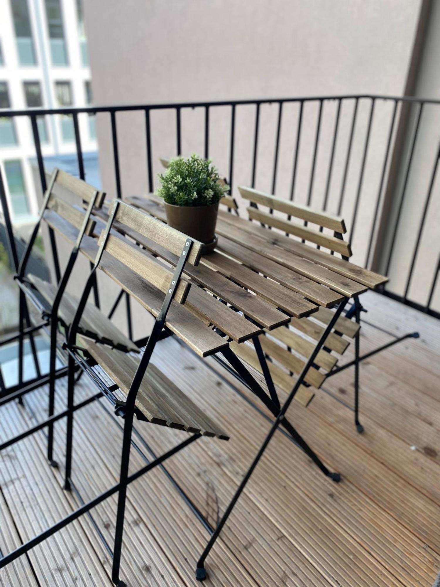Eiwelhome - Stilvoll, Urban-Ruhig Schlafen, Bahnhofsnah, Balkon Erfurt Exterior photo
