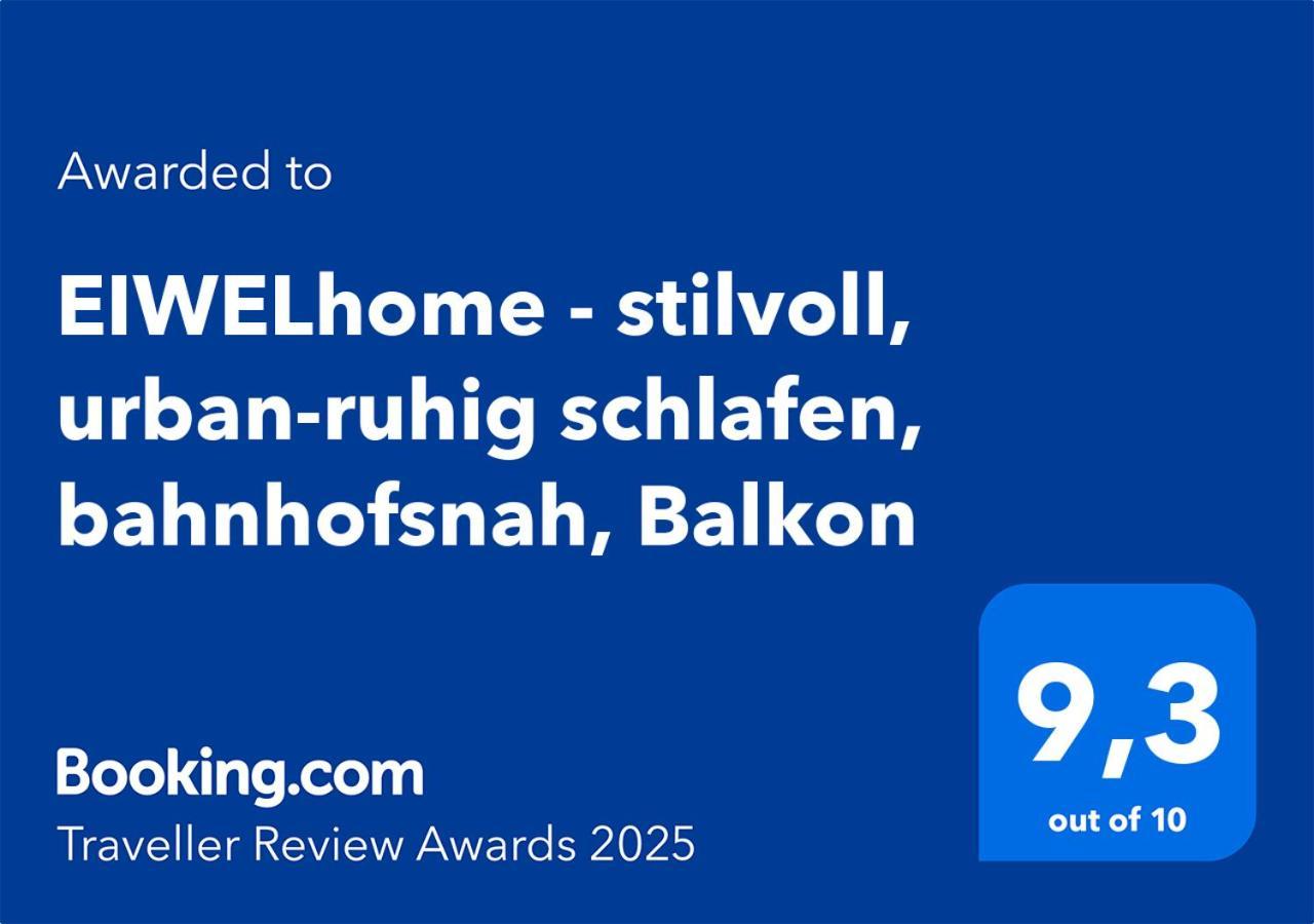 Eiwelhome - Stilvoll, Urban-Ruhig Schlafen, Bahnhofsnah, Balkon Erfurt Exterior photo